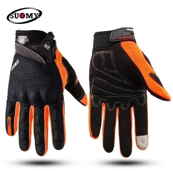 

five fingers gloves suomy motorcycle racing summer full finger protective guantes moto motocross luva motociclista for yamaha 220920, Blue;gray