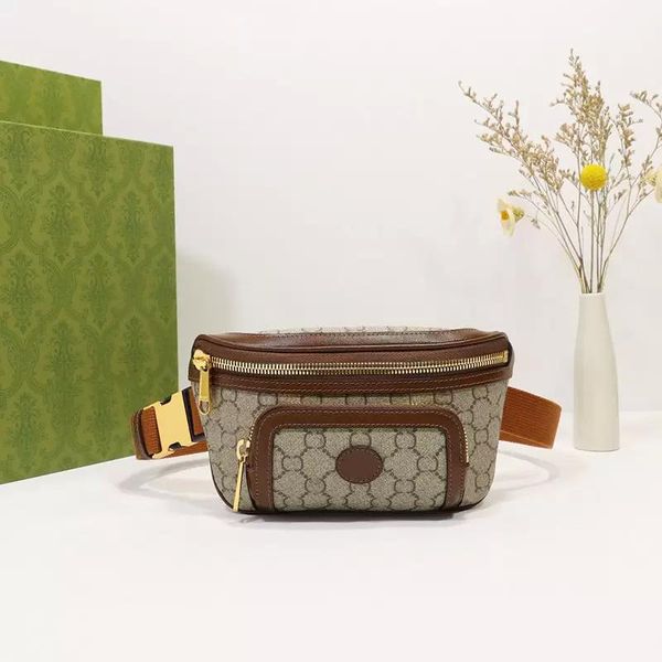 

fashion waist chest bag classical shoulder messenger bags belt handbag women wallet leather designer coin purse