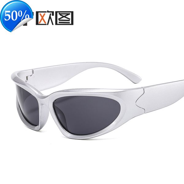 

men's sunglasses designer women's sports women's sunglass steam punk riding glass men's goggl fashionable t22072, White;black