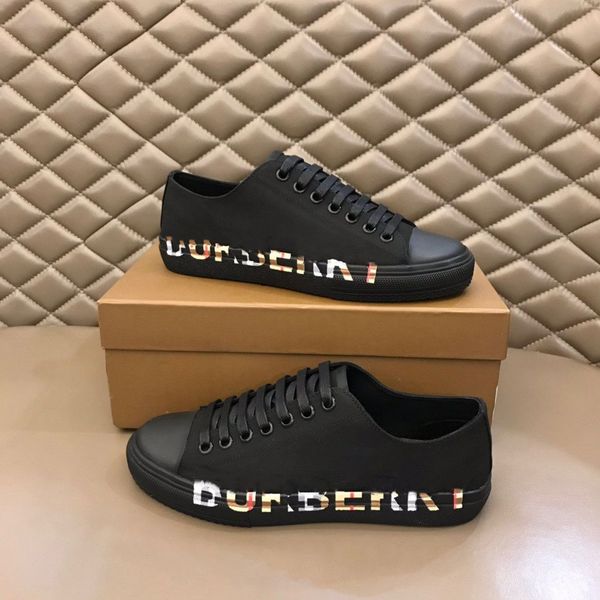 

luxury brand casual shoes flat outdoor stripes vintage sneakers thick sole season tones brand classic men, Black