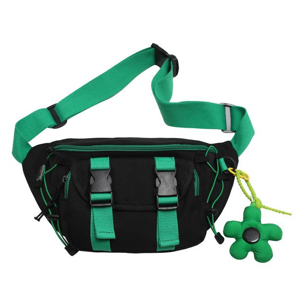 

street trend messenger bag trendy new sports fashion tide brand waist bag unisex