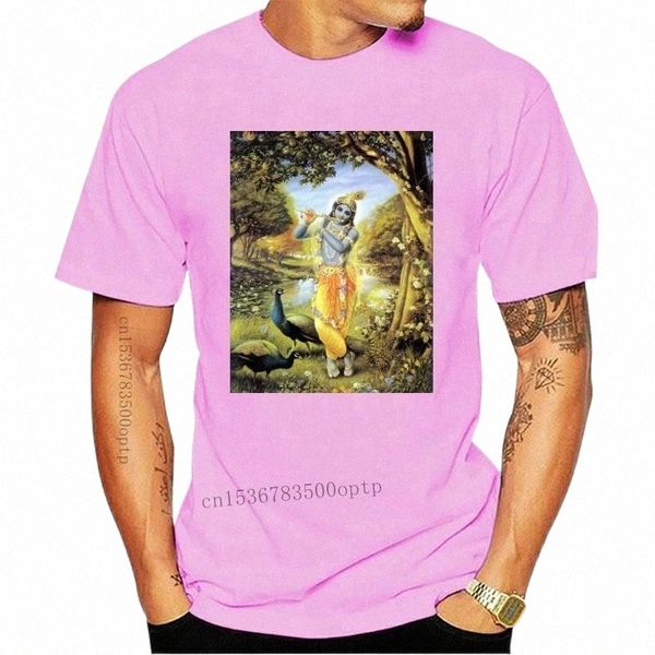 

men's t-shirts men funy tshirt yoga pants bali krishna short sleeve o-neck tee t shirt 38c0#, White;black