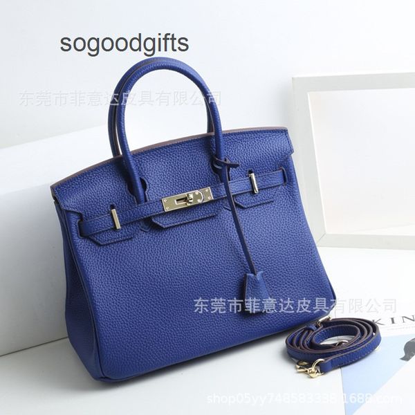 

designer bags luxury genuine leather herme women's handbags new large capacity cowhide lychee grain bag leather fashion trend one shoul