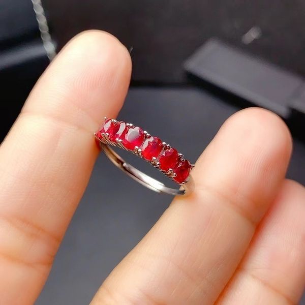 

wedding rings elegant silver for girl natural myanmar 925 sterling romantic gift girlfriend 220921, Slivery;golden