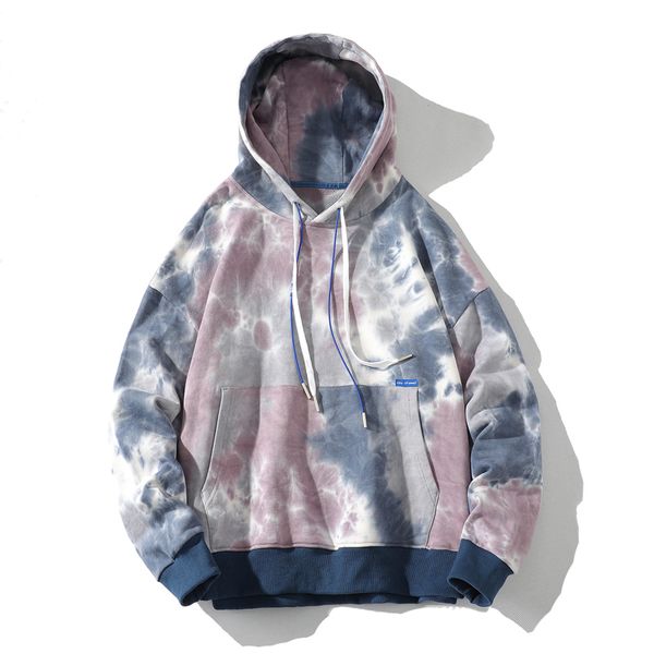 

men s hoodies sweatshirts harajuku men hooded fashion printed pullover clothing outwear 220922, Black