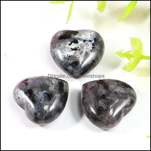 

stone 20x9mm heart statue natural stone carved decoration rose quartz hand polished healing crystal reiki trinket gift roo jewelshops dhtao, Black