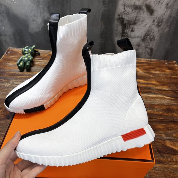 

designer fun sneaker sock shoes women men canvas casual shoe fashion lightweight h sneakers quality size 35-46, Black