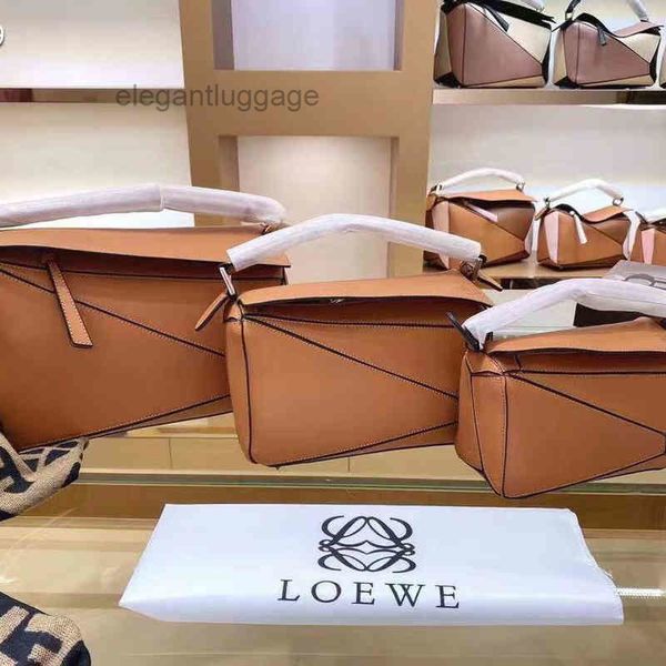 

designer loews shoulder bag 2022 handbag women bags cowhide leather color geometric hand-held messenger one puzzles 8 gke4 ow06