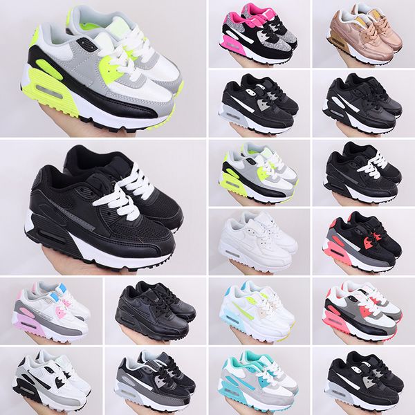 

designer brand kids shoes baby toddler classic children boy and gril sport sneakers outdoor sports size 28-35, Black