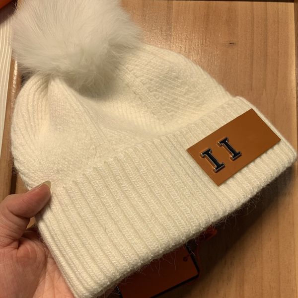 

man woman pom beanies snow caps warm wool designer winter skull cap knitted black grey ski beanie, Blue;gray