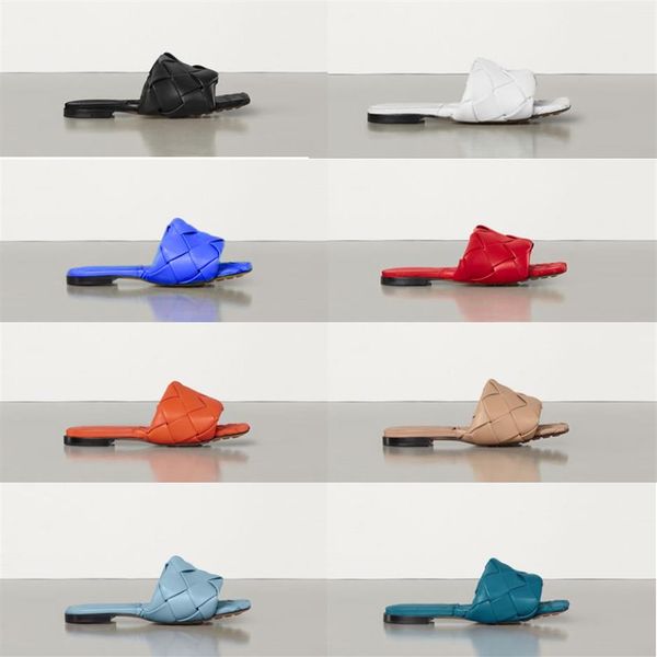 

women slipper flat slides lido sandals woven leather mules squared sole 9cm high heel slides sandal ladies dress shoes high q3300, Black