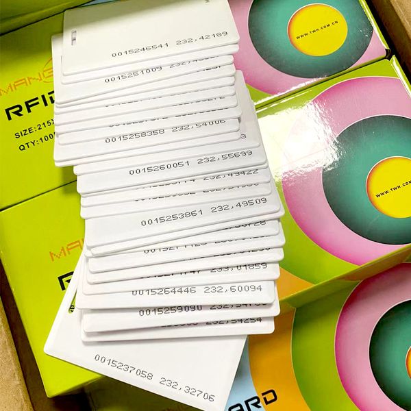 

mango card proximity thick 125khz tk4100 t5577 access rfid card