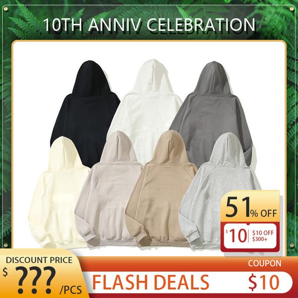 

21ss men's sweatshirts fashion letter print quality pullover mens autumn winter hoodies size m-xxl, Black