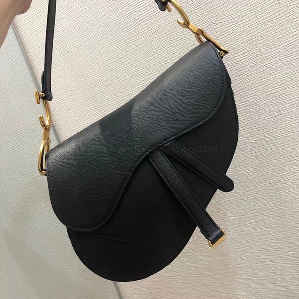 

designer saddle shoulder luxurious bags handbags woman lady crossbody genuine leather new style cowhide card holders purses wallet classic