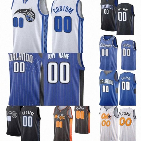 

basketball jerseys 75th custom men women youth orlando''magic''25 admiral schofield cole 50 anthony 17 ignas brazdeikis, Black;red