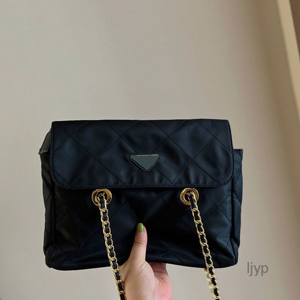 

evening bags nylon chain parachute crossbody bag vintage messenger bags tote female handbag purse luxury canvas handbags leather clutch fash