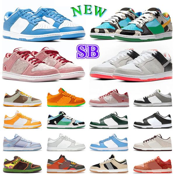 

aaa quality casual shoes 2022 new low scrap archeo brown ishod wair sb outdoor warking sneakers unc blue chunky dunky valentines day strawbe