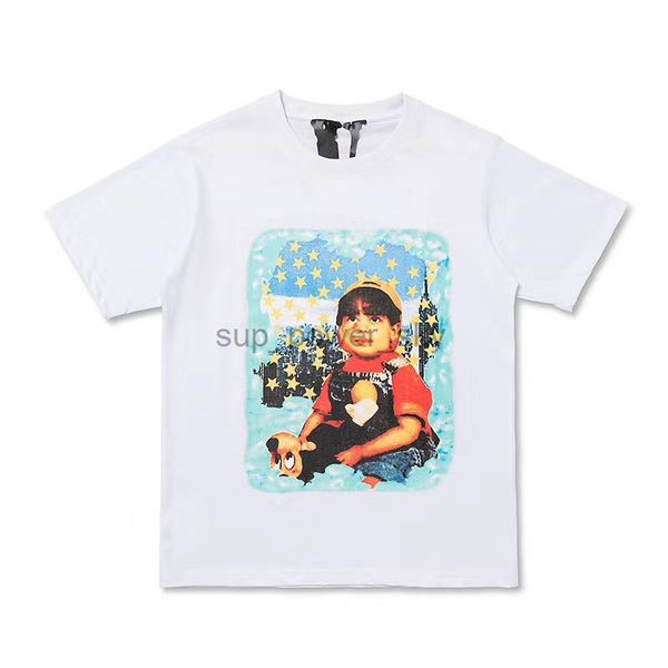 

mens t-shirts fashion brand vloness designer tees children portrait short sleeve popular womens half sleeve lovers wear, White;black
