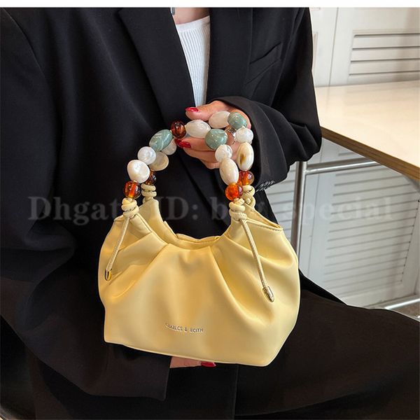 

hbp shoulder bags popular women's 2022 new messenger explosion style portable pleated bucket bag