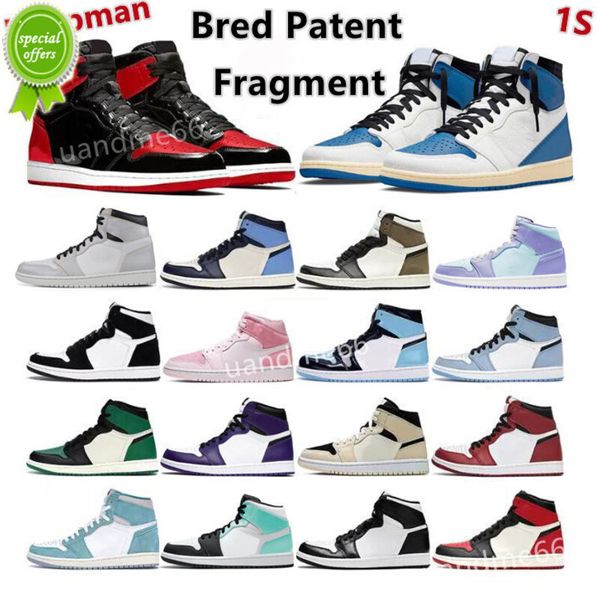 

1 1s mens basketball shoes men women university blue shadow grey obsidian dark mocha unc black white fragment shattered backboard sports