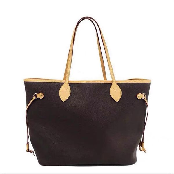 

classic sell fashion woman bag designer genuine leather handle big size shopping bag never gonna full for every day woman bag264y