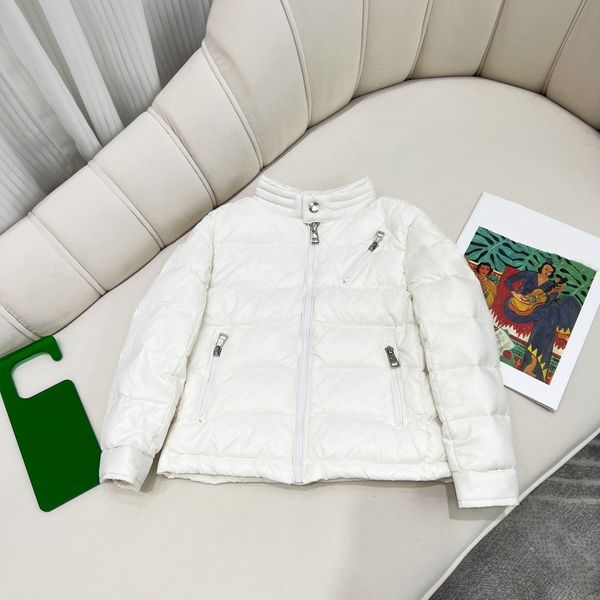 

kids coat designer baby clothes kid clothe down coats jacket fasion hooded thick warm outwear girl boy girls outerwear szie 110-160cm, Blue;gray