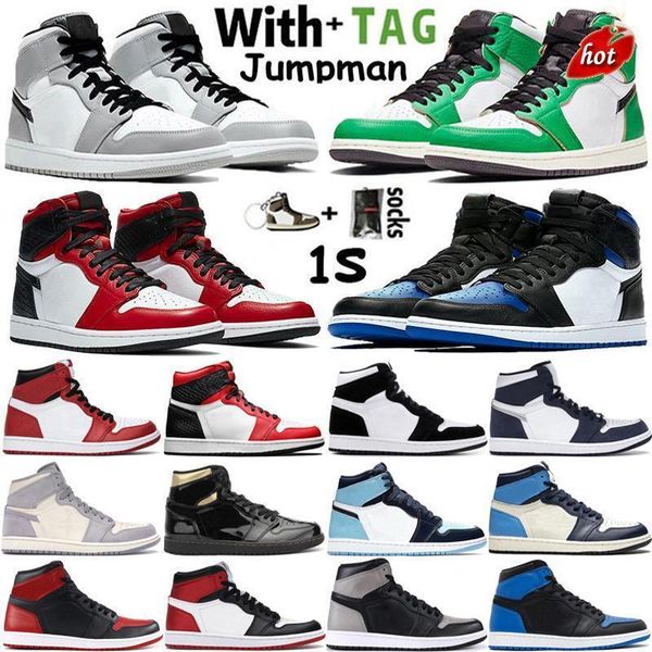 

pine green black 1s basketball shoes jumpman 1 bloodline men designer sneakers fearless obsidian unc patent gold black toe trainers
