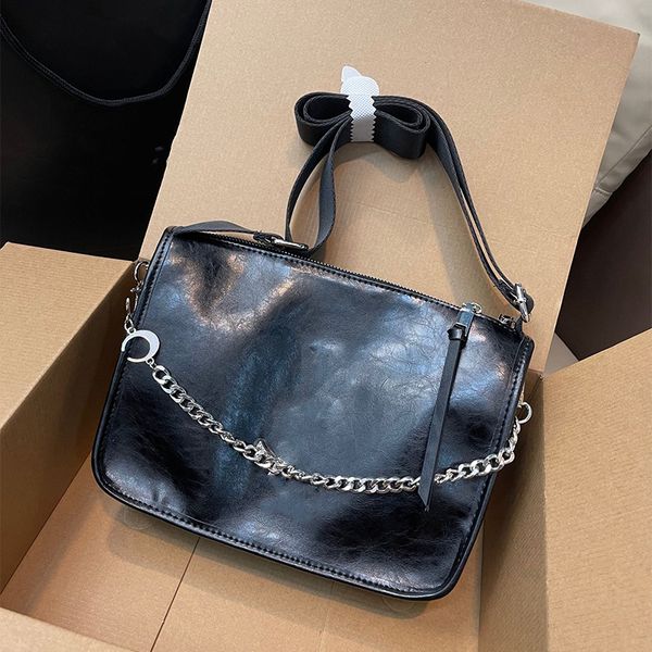 

2022 luxurys the tote bag designer handbag womens purse crossbody messenger ladies classic stylish black wide shoulder belt fashion shoulder