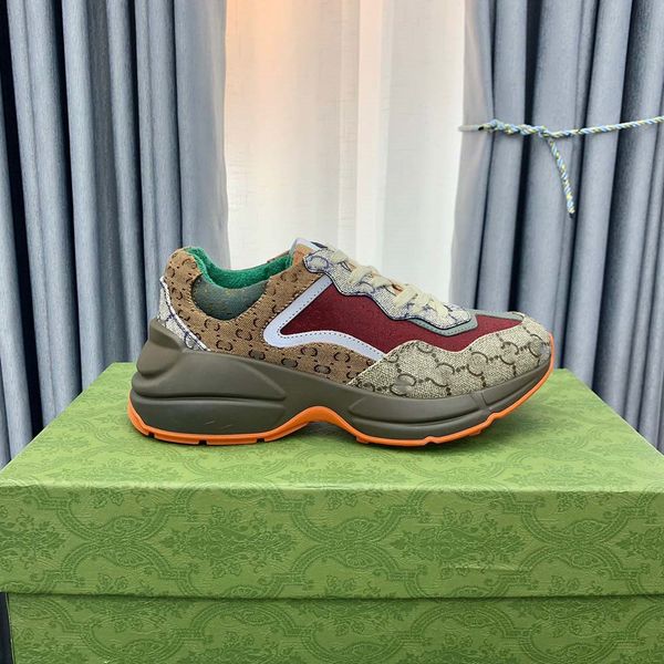 

designer shoes sneakers trainers ladies shoe designers sneaker vintage luxury chaussures beige men women size 35-46 15, Black