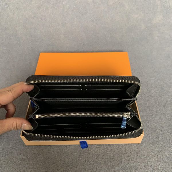 

single zipper wallet the most stylish way to carry around money cards and coins men leather purse card holder long business women wallet fra, Red;black