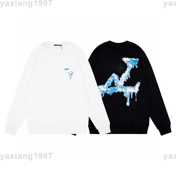 

2022ss spring and summer new sweatshirts high grade cotton shirt printing short pants sleeve round neck panel t-shirt size s-m-l-xl--xxxl, Black;brown