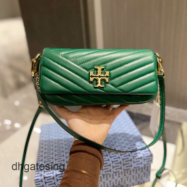 

torysburchs bags kiras bag hand-held vintage women designer 2022 shoulder handbags single double shoulder rhombic stick underarm
