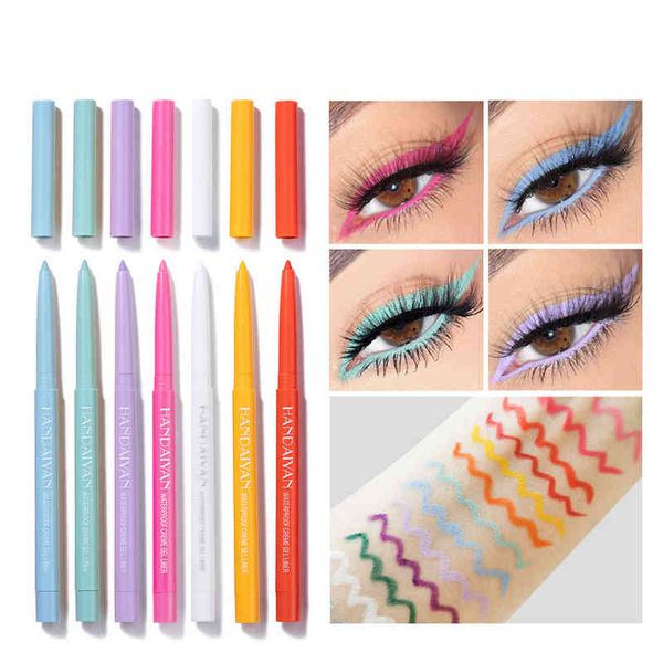 

20 colors pearlescent matte waterproof eyeliner pen rotatable eyeliner makeup eye liner long-lasting eyes cosmetics pens vtm tb1789