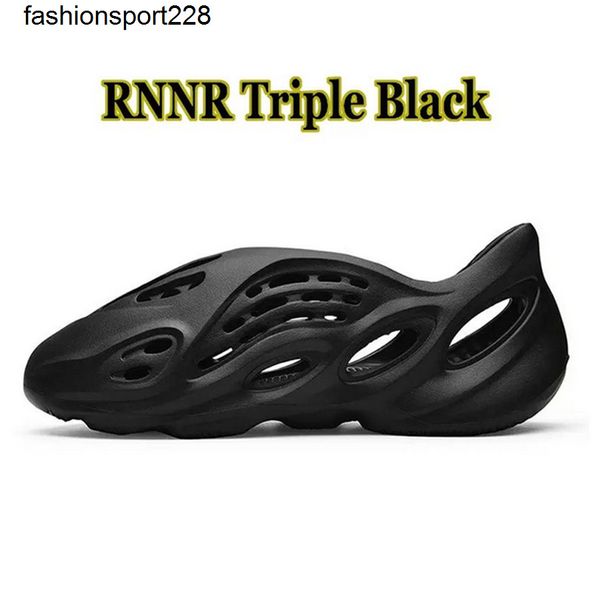 

slippers designer slippers woman slider vermillion sandals slide ochre runr slides mineral blue onyx pure slipper foam runr bone resin clog, Black