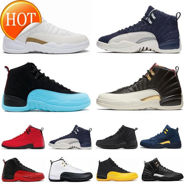 

jumpman twist 12 12s mens basketball shoes utility grind indigo flu game dark concord ovo white royalty playoff fiba gamma blue the master