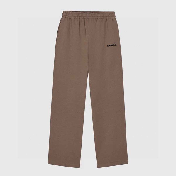 

men's plus size pants round neck embroidered and printed polar style summer wear with street pure cotton qff, Black;brown