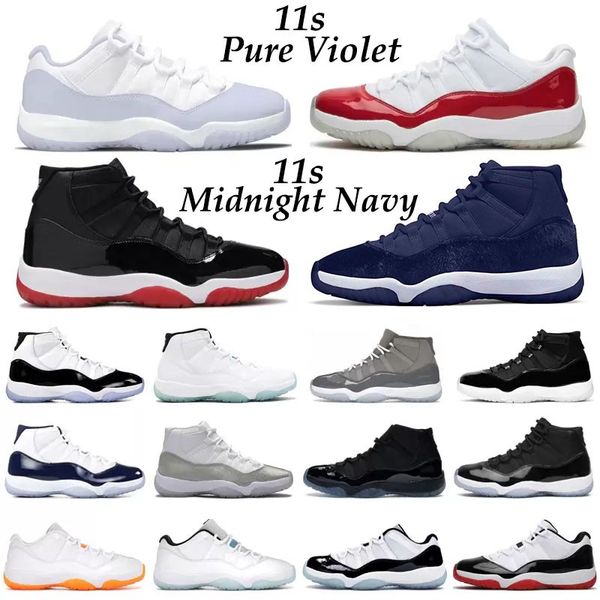 

jumpman 11 midnight navy 11s basketball shoes mens womesn cherry low pure violet infrared snakeskin velvet animal instinct space jam 25th an