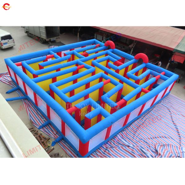 

outdoor activities giant inflatable haunted house maze for halloween