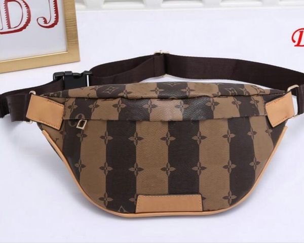 

fashion men and women waist bag mobile shoulder bag color blocking messenger