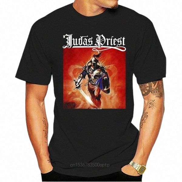 

men's t-shirts judas priest hero ver 1 t shirt black s 5xl printed short sleeve o neck shirts summer 034230 v07j#, White;black