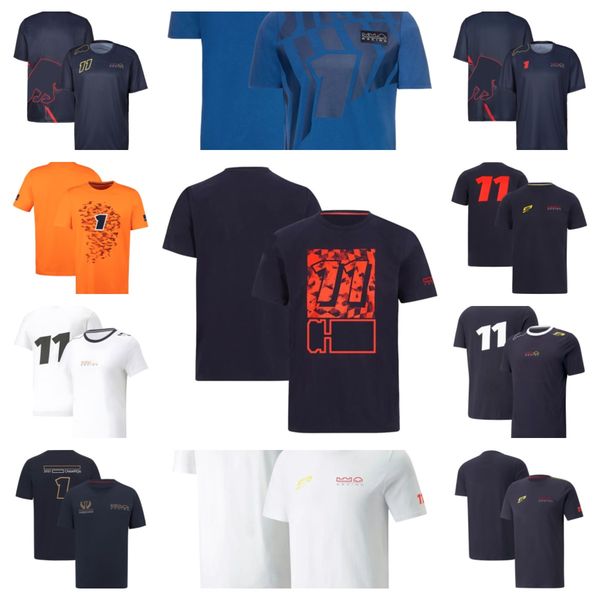 

summer f1 men's t-shirt formula one t-shirt team new short sleeve fan oversized outdoor sports leisure breathable jersey can be customi