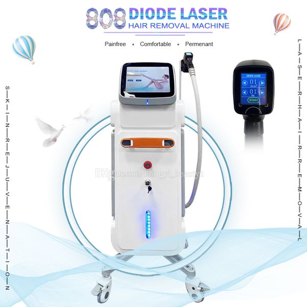 

diode laser hair removal machine 808nm infrared alexandrite lazer equipment fda approved, Black