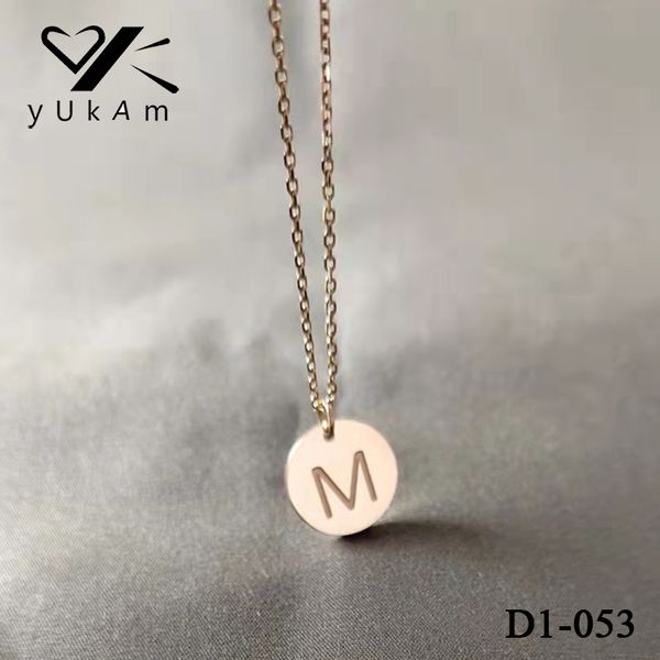 

pendant necklaces yukam customized necklace jewelry for women d1-053 220922, Silver