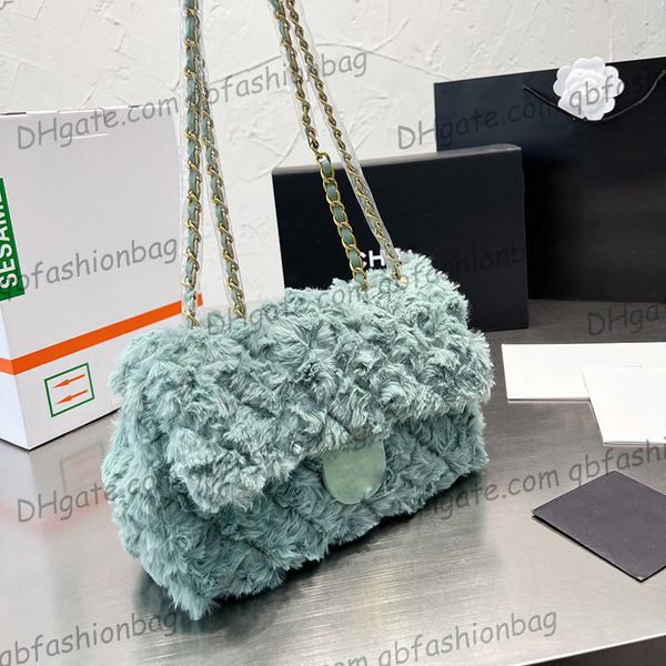 

designer channel bags for women black cc handbag leather chain slant shoulder clutch flap totes bag double letters solid hasp waist square s