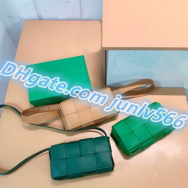 

quality bags shoulder fashion woven leather waist bags luxury designer moon shaped medium bag women's cross body purses