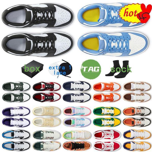 

with box men women casual shoes white black panda university blue coast court purple pn dust syracuse orange sneakers mens trainer