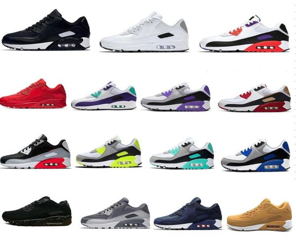 

easy refund 2022 men sneakers running shoes sports trainer classic 90s for mesh breathable leather designer cushion surface women 36-45