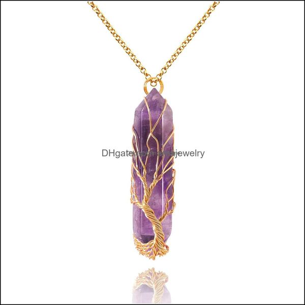 

pendant necklaces natural healing crystal stone necklace set reiki obsidian clear quartz his and her gemston bdehome otoed, Silver