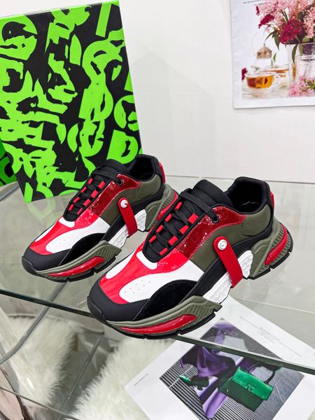 

shoes designer edition handmade 2022ss d0l gabb red casual sneakers, Black