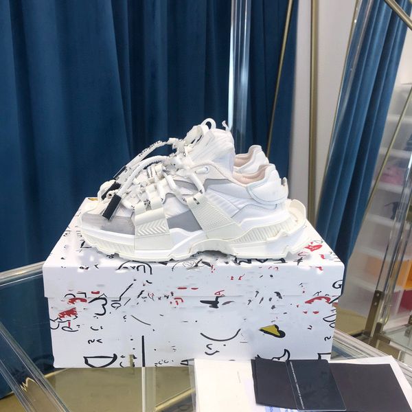 

shoes designer version pure handmade 2022ssdsg white dad casual sneakers, Black